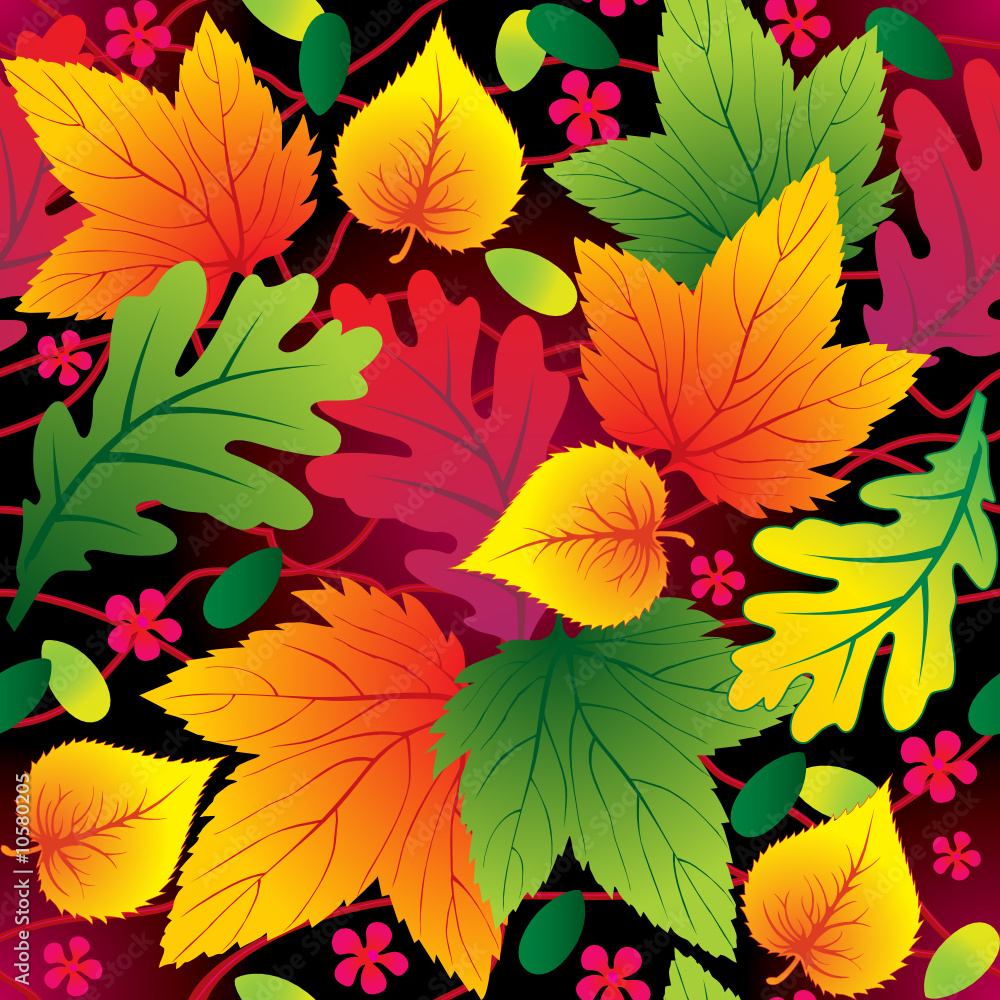 Autumn seamless background Autumn seamless background