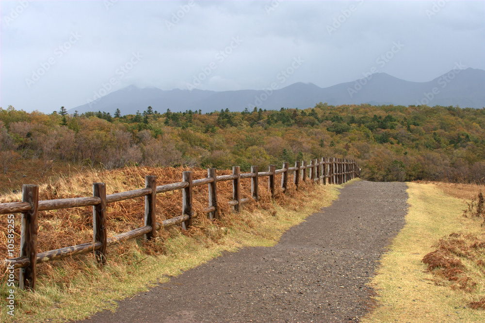 shiretoko national park, hokkaido, japan