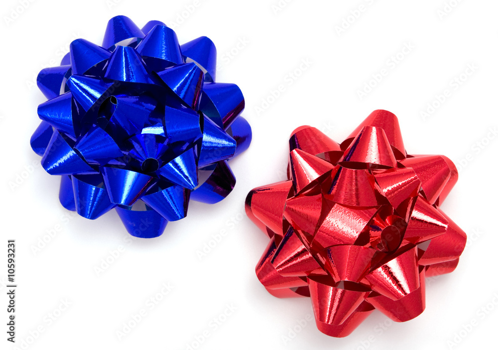 blue and red ribbon blue and red ribbon