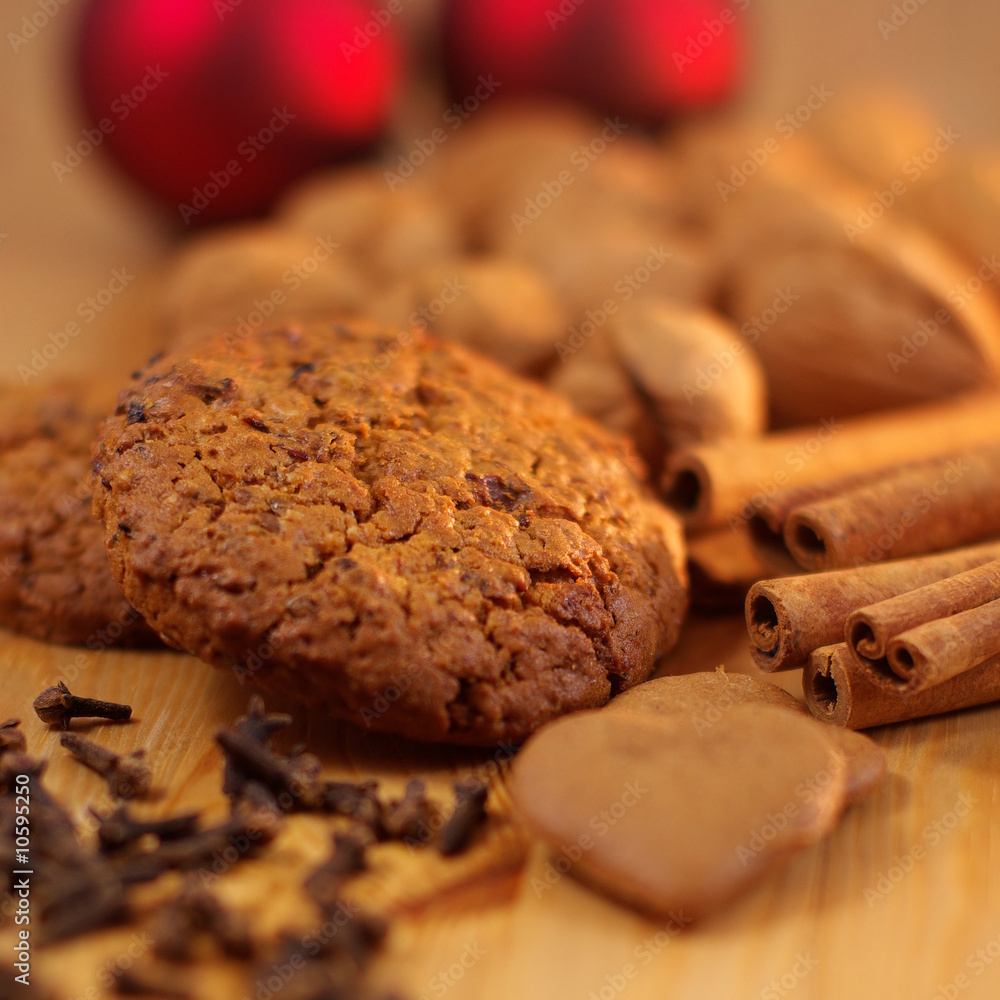 Fototapeta premium Gingerbread and Cinnamon