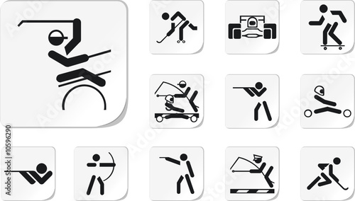 Set on sports subjects. Similar works are in my galleries