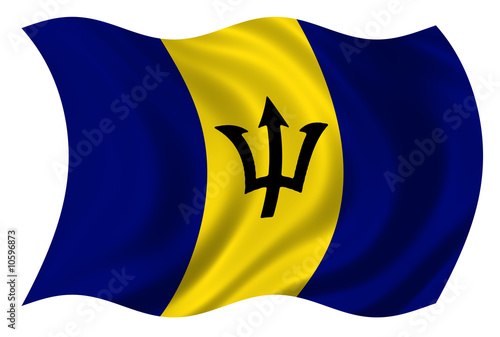 Barbados Flag photo