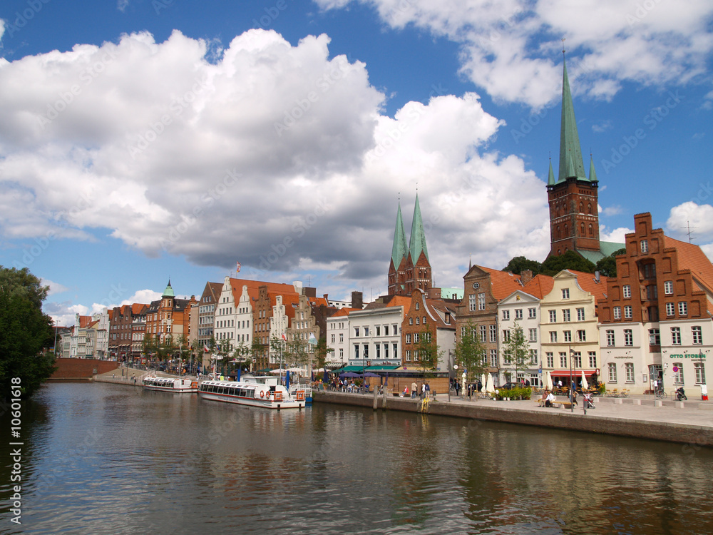 Lübeck, an der Obertrave