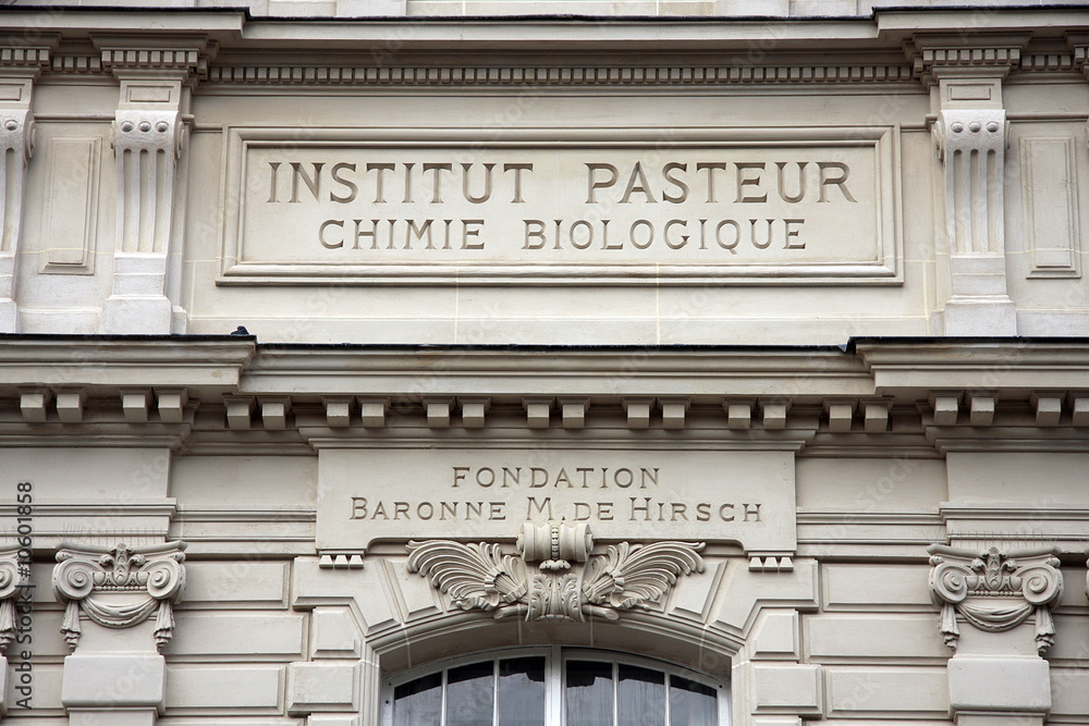 Façade de l'institut Pasteur - Paris