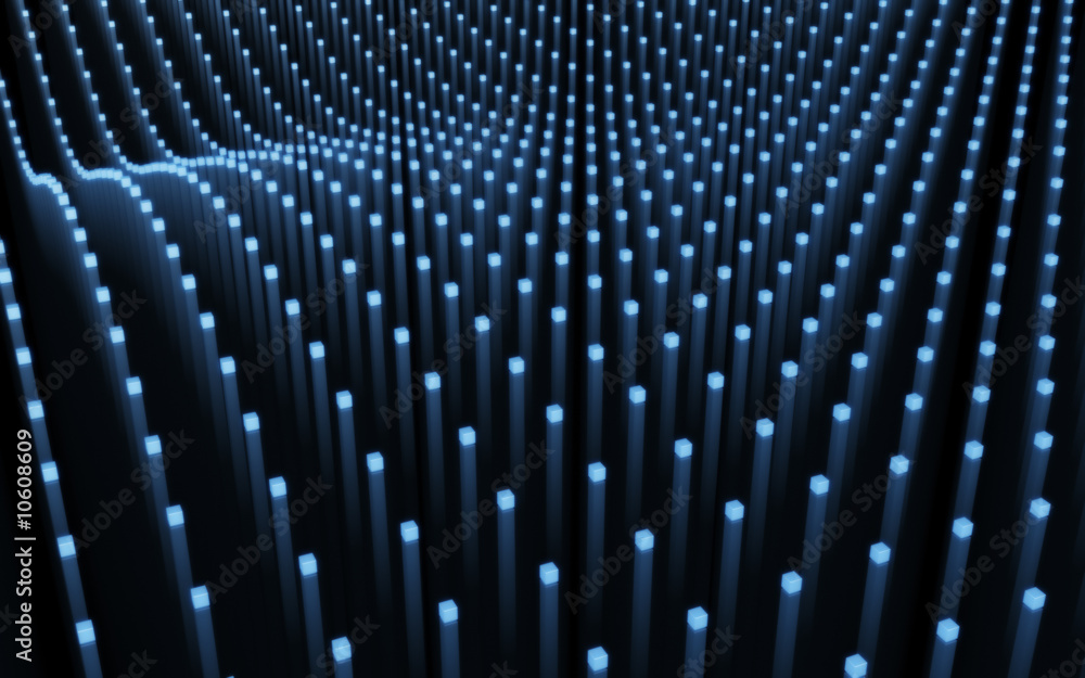 Naklejka premium Glowing sticks