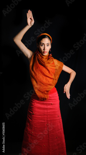 Female flamenco dancer © roxxyphotos