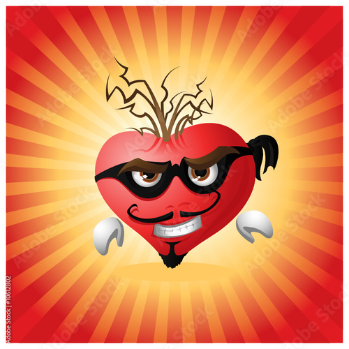 Burglar heart