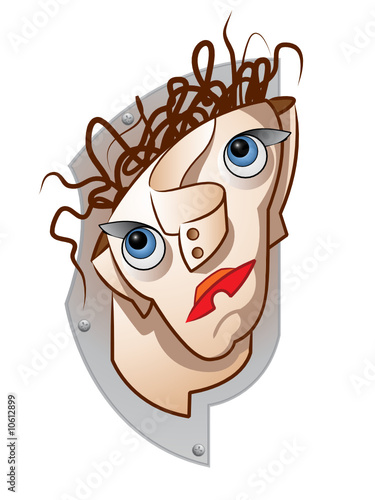 Skewed face