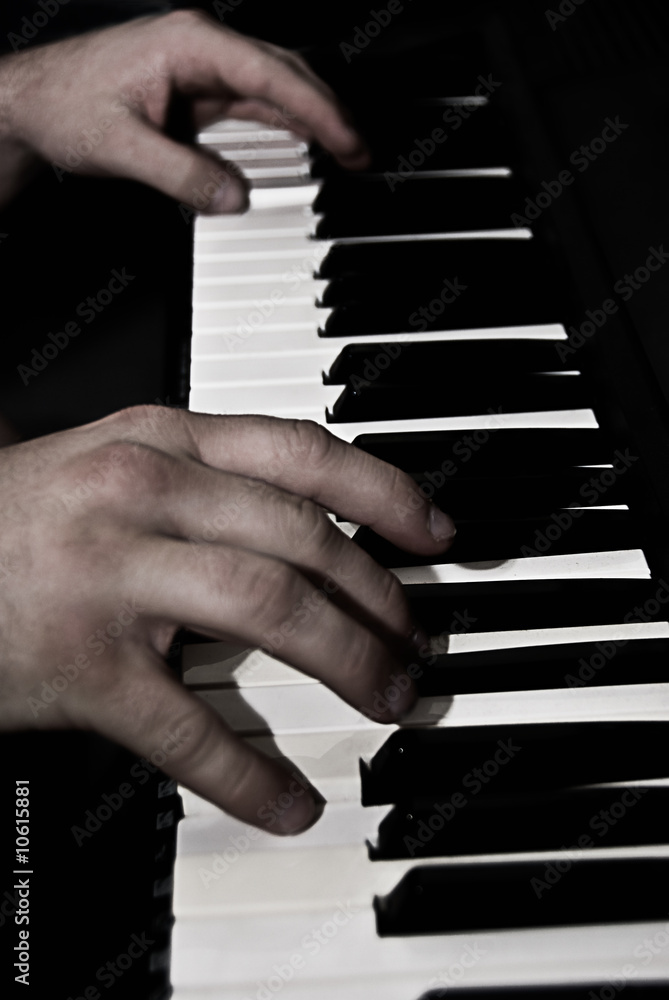 Obraz premium Piano Player