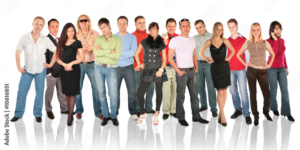 standing people group standing people group