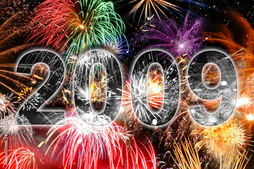 Canvas Print Silvester 2009