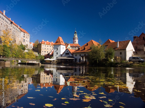 Czech Republic - autumn in Cesky Krumlov . This is an UNESCO photo