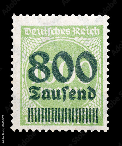 timbre allemand surtaxé