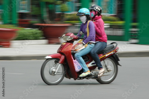 Rollerfahrer Saigon