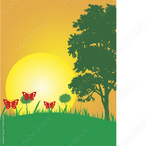 Abstract vector illustratio...