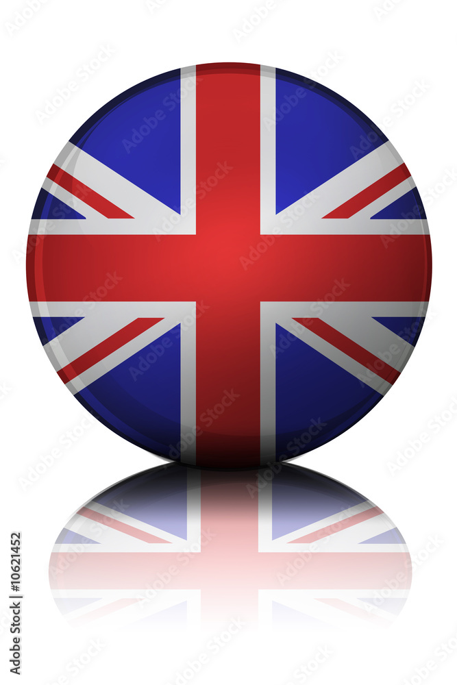 Obraz premium FlaggenKugel England 1.1