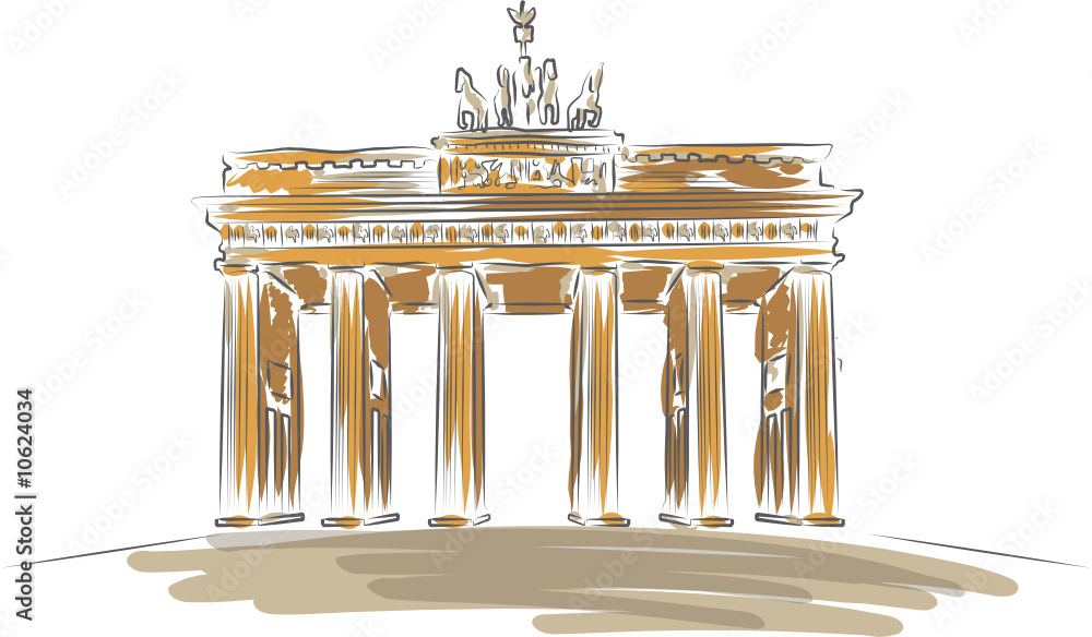 Obraz premium Brandenburger Tor