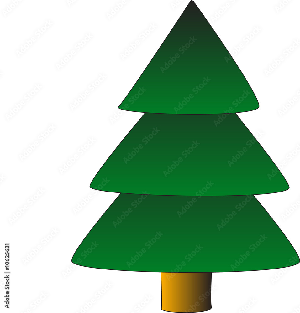 Fototapeta premium Christmas tree
