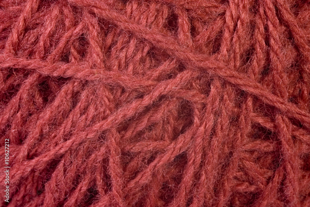 Fototapeta premium closeup of colored wool