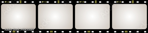 Film frame with space for your text or image