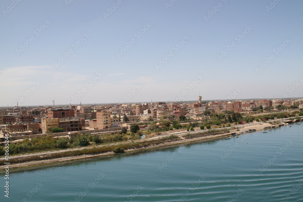 Suez Kanal in Ägypten