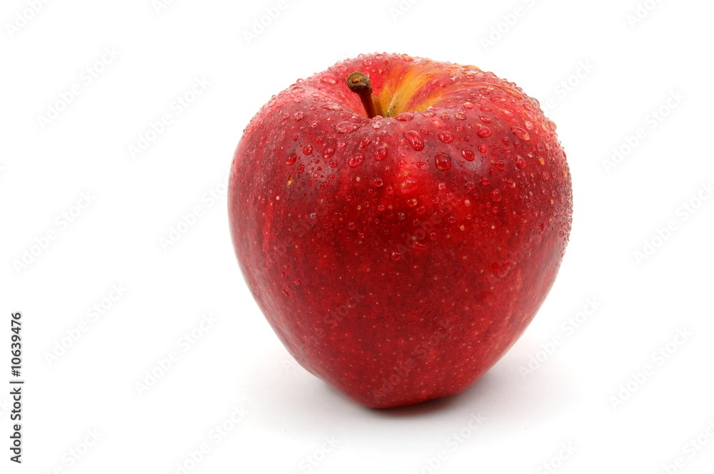 fresh red apple isolated on white background fresh red apple isolated on white background