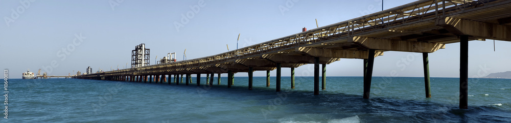 Oil pipe bridge