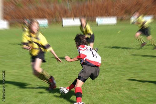Photos Esquive d'un joueur de rugby