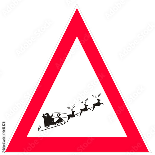 Attenzione babbo natale volante!