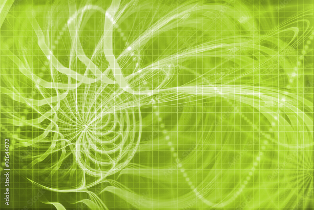 Naklejka premium Alien Portal Abstract Background