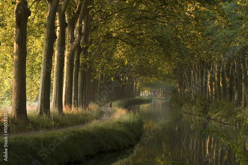 Canal du Midi in the morning