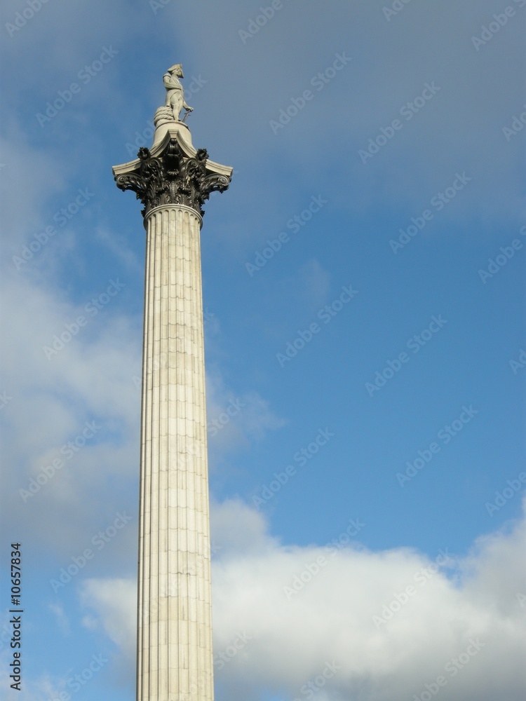 Nelson's Column at Trafalgar Square, London