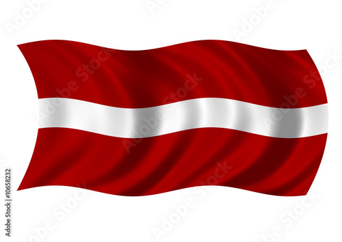 Republic of Latvia Flag