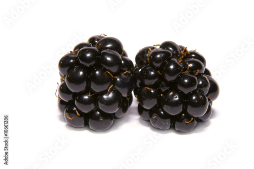 two  blackberries