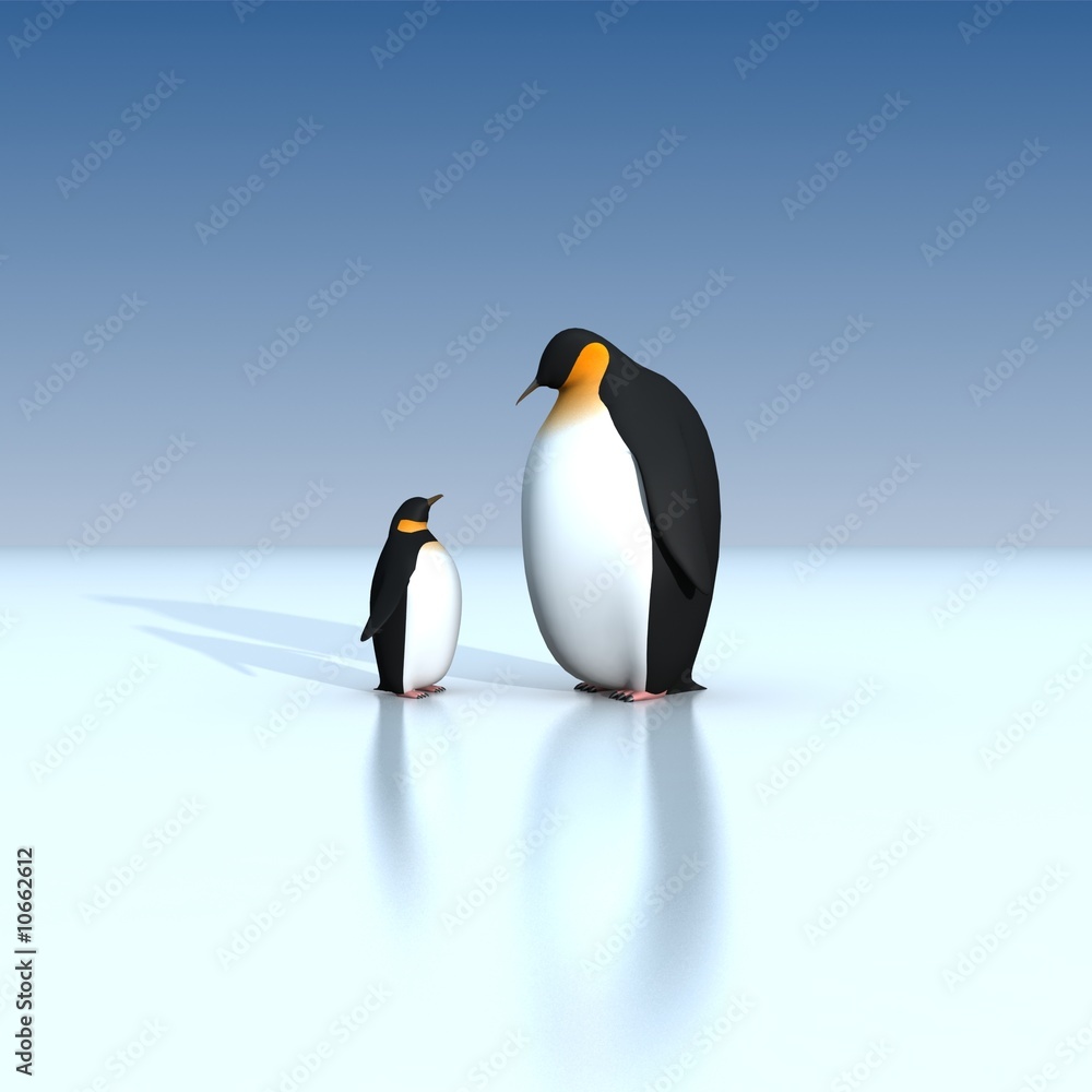 Obraz premium Fun penguins