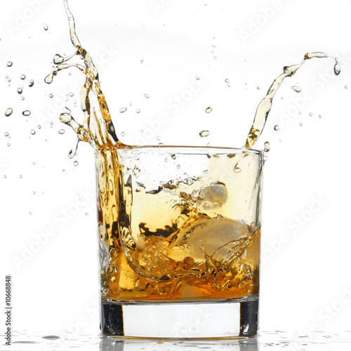 Whiskey splash