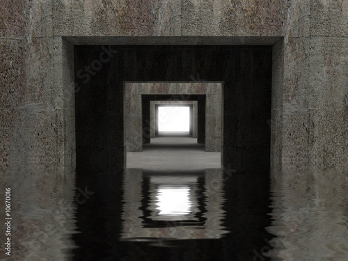 tunnel background