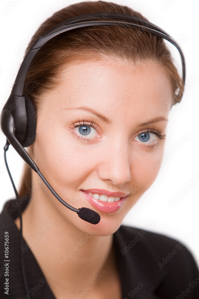 girl - telephone operator girl - telephone operator