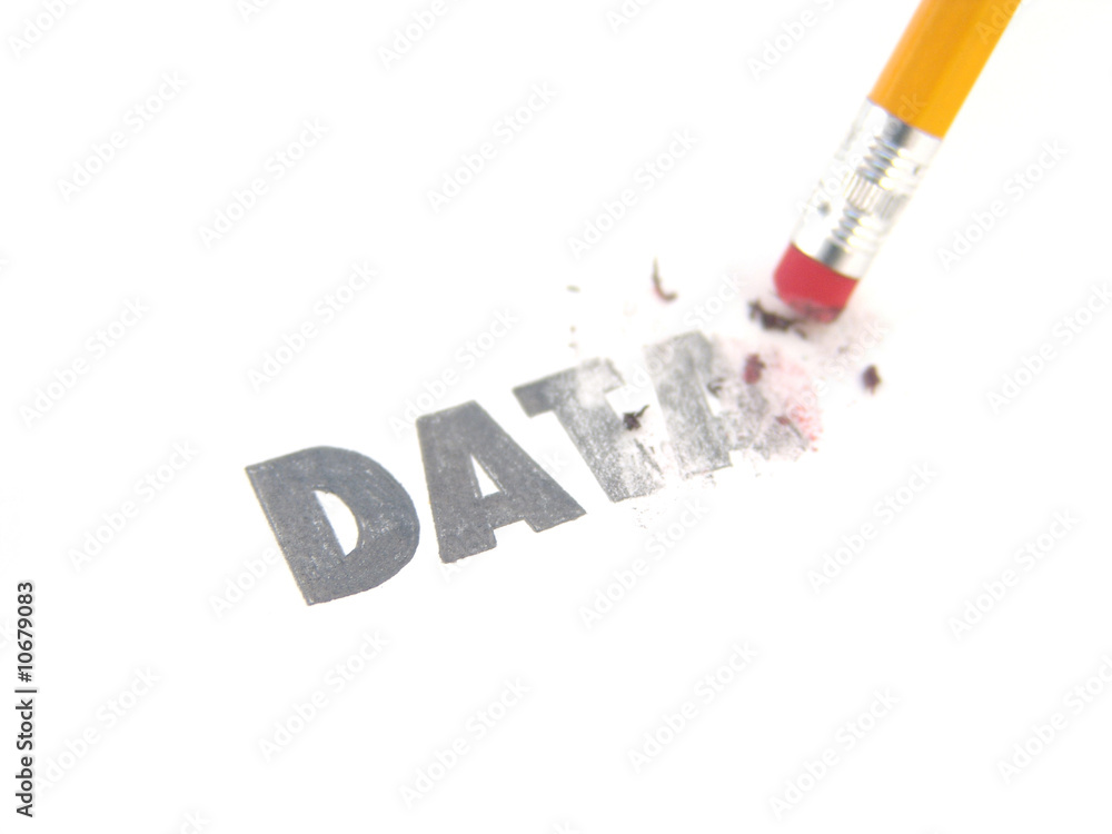 erasing data erasing data