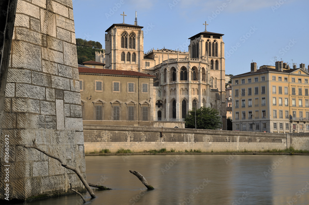 Obraz premium les quais de sâone à lyon