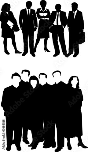 people group silhouettes
