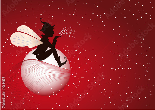 Elfe red & stars