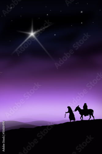 Fotografia Der Weg nach Bethlehem