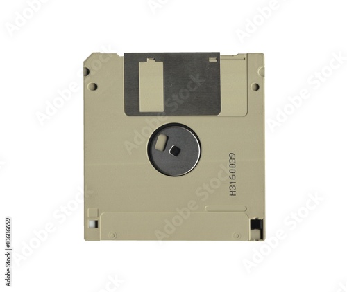 floppy disk isolated on white
