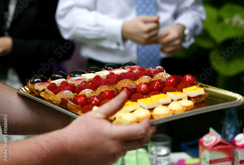 Service de petits fours