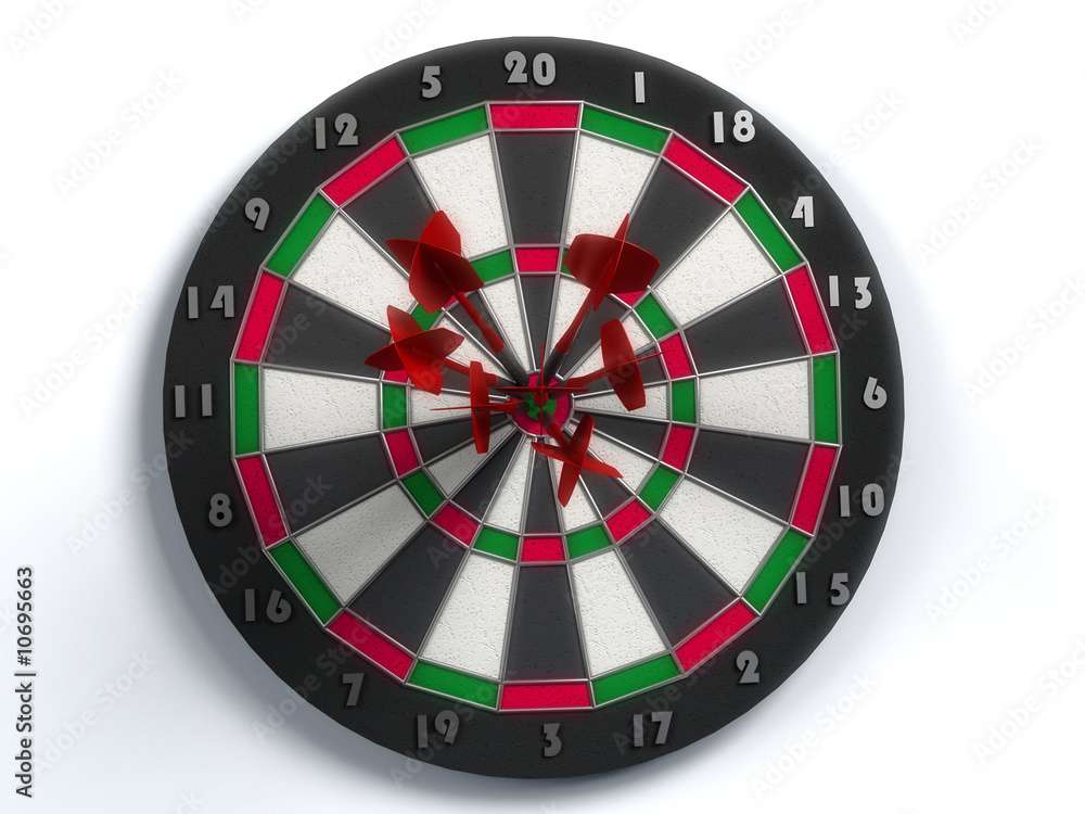darts hitting directly in bulls eye darts hitting directly in bulls eye