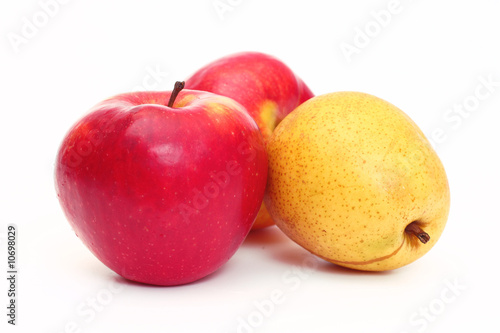 Obraz na płótnie apples and pear w salonie