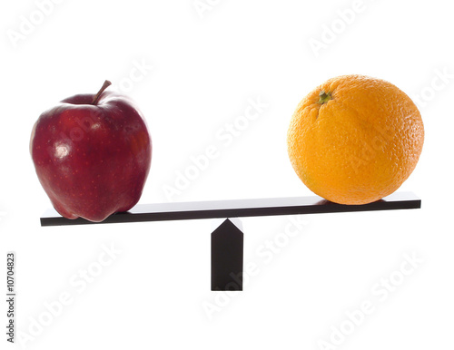 Metaphor compare apples to oranges light (others)