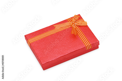 Gift box isolated on the white background © Elnur