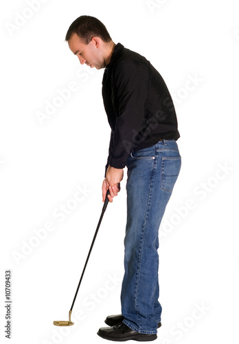 Male Golfer